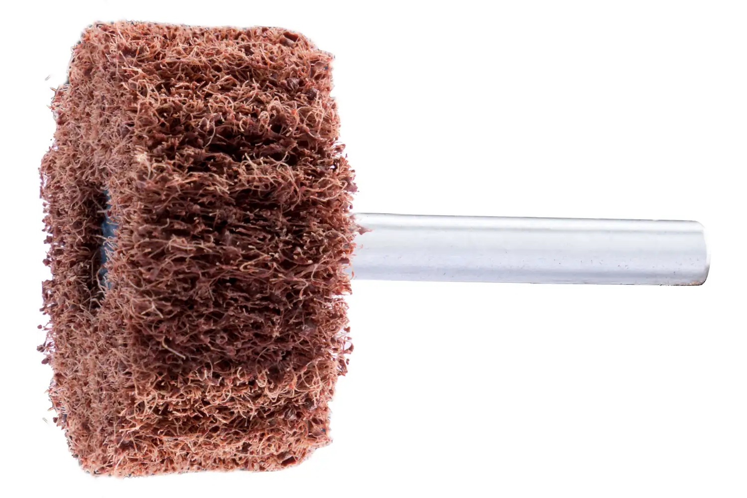 Picture of Pferd Polinox® Mounted Flap Wheel, 1-1/2" X 3/4, 80 Grit, Radial, 1/4" Shank, Aluminum Oxide